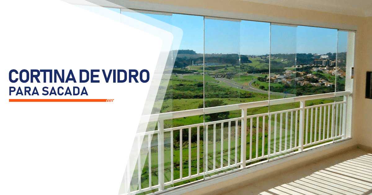 Cortina de Vidro para Sacada Belém Aeroporto (Mosqueiro) PA