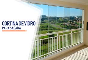 Cortina de Vidro para Sacada Belém Águas Lindas PA